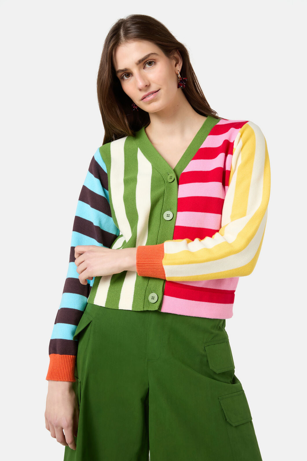 Gorman - Stripe Parade Cardigan - multi