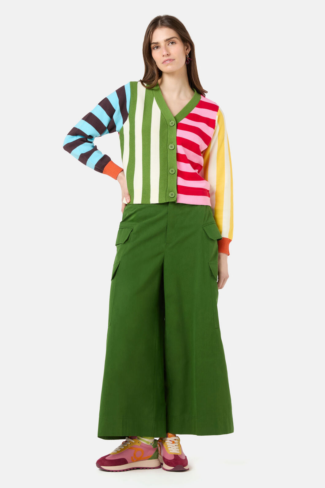 Gorman - Stripe Parade Cardigan - multi