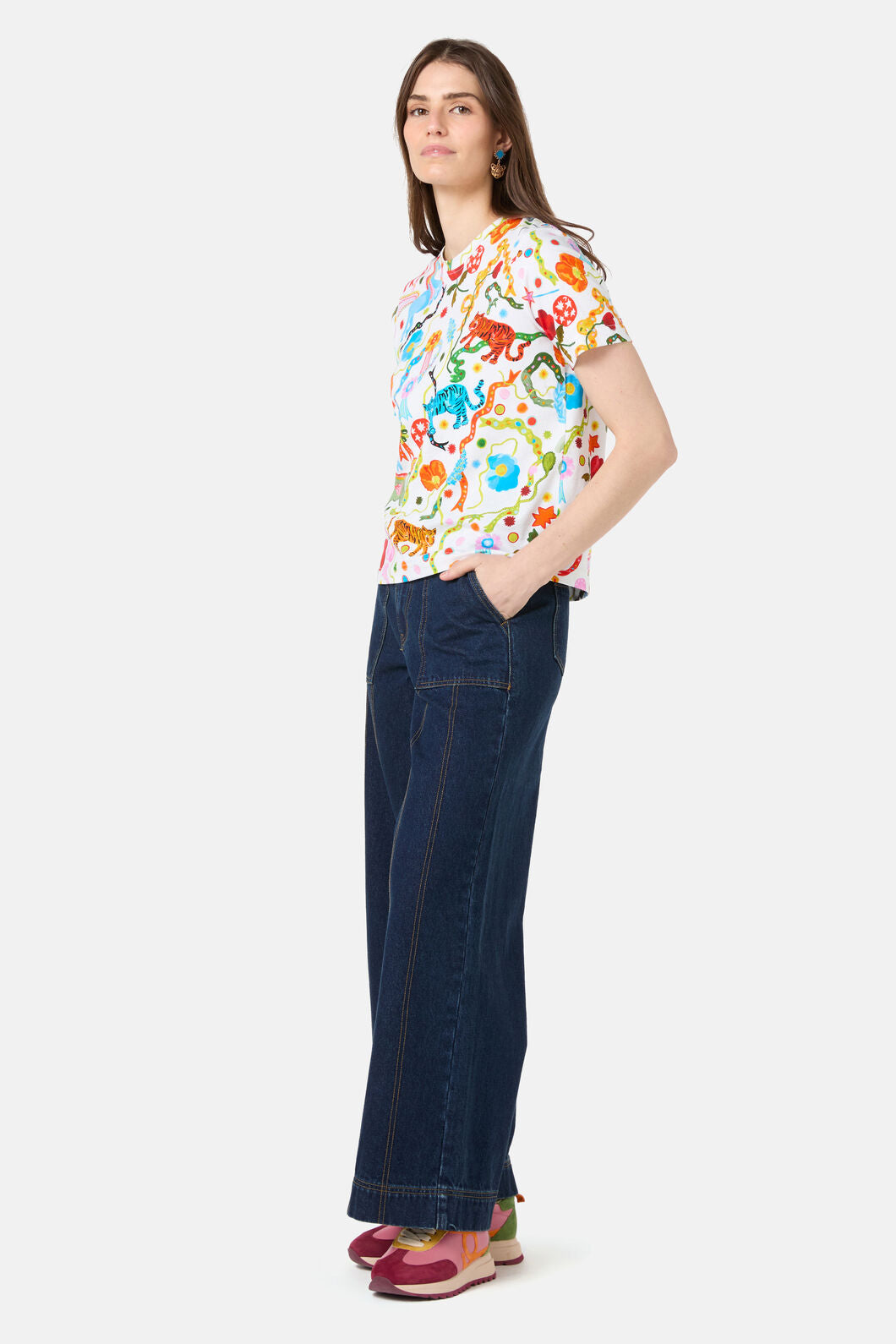Gorman - Parade Yardage Classic Tee - print