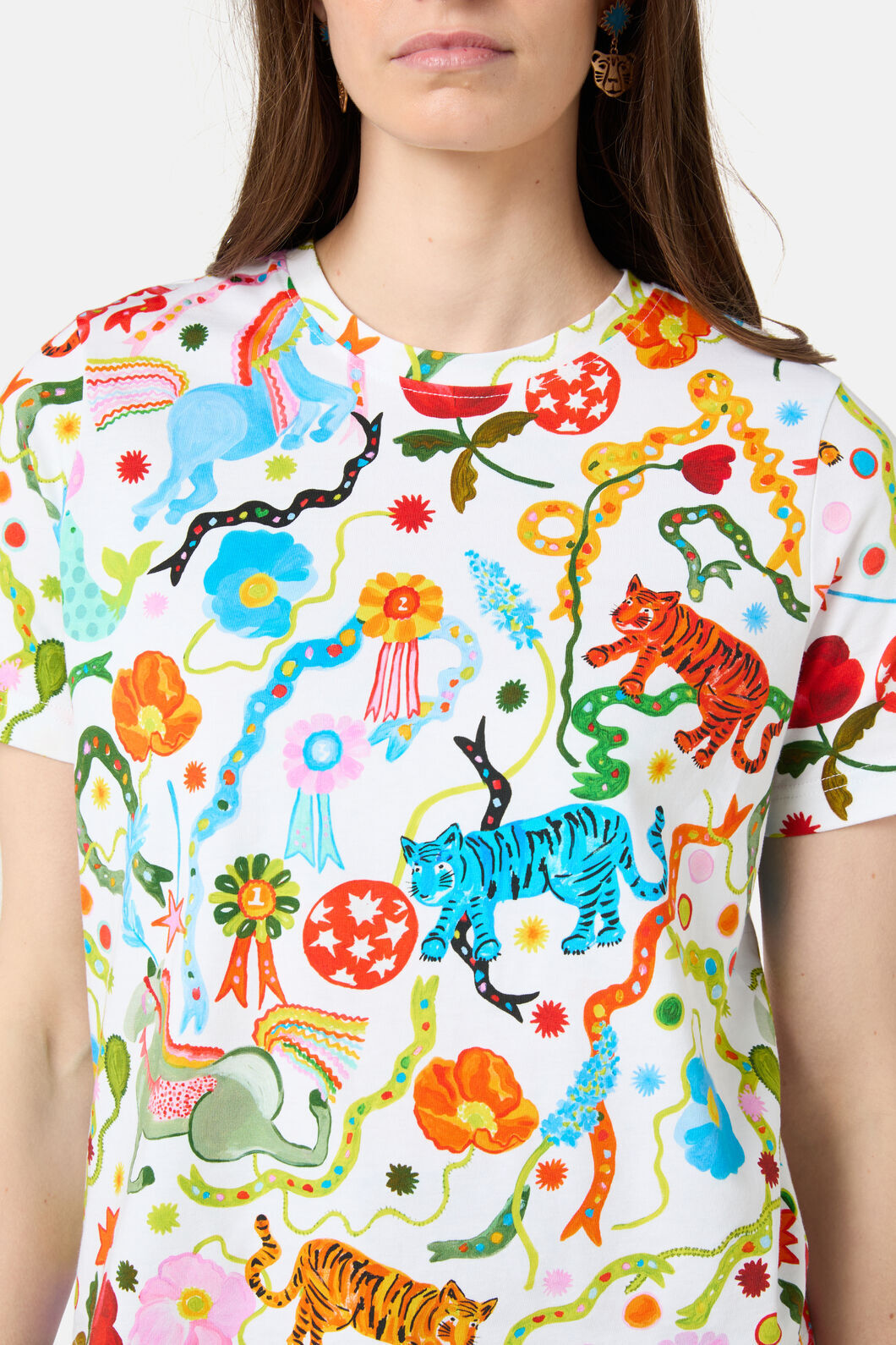 Gorman - Parade Yardage Classic Tee - print
