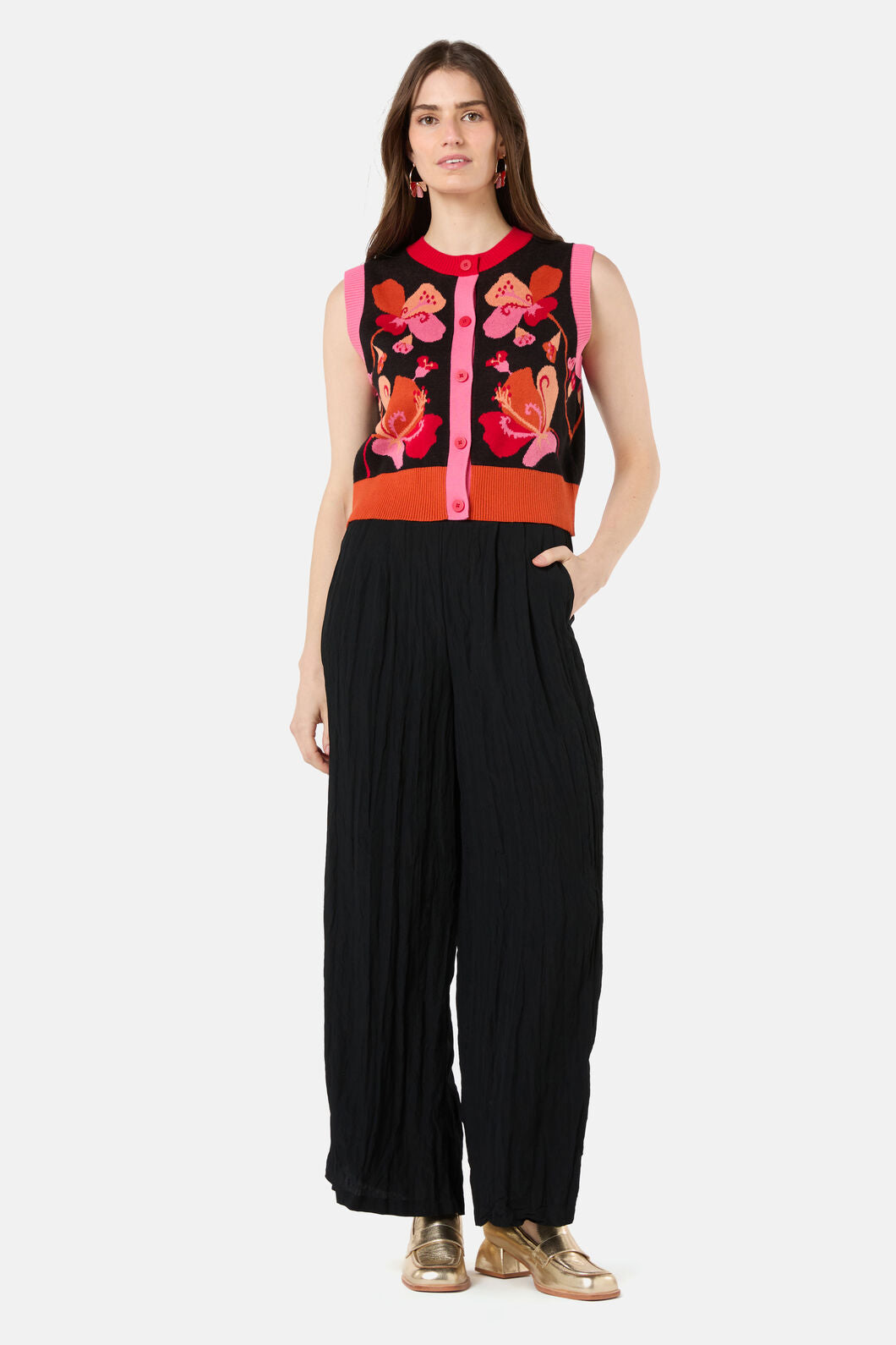 Gorman - Flora Aurora Knit Vest - multi