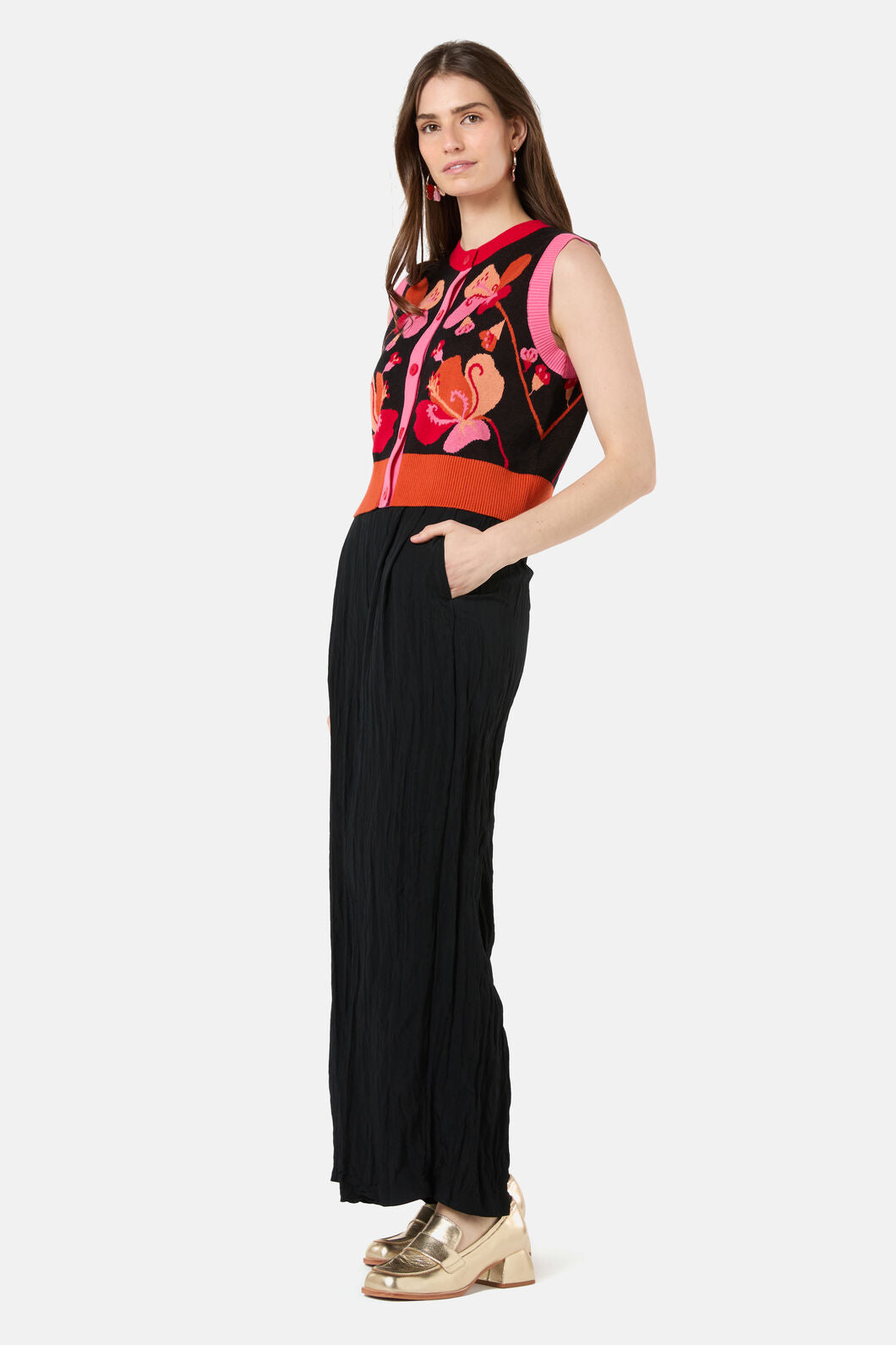 Gorman - Flora Aurora Knit Vest - multi