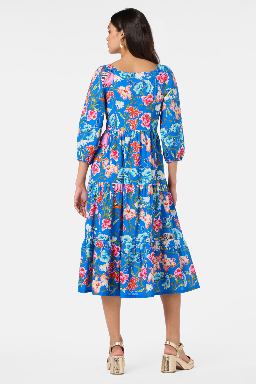 Gorman - Zebra Crossing Long Dress - print