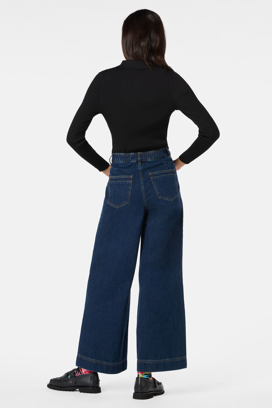 Gorman - Scarlett Wide Leg Denim Jean - indigo