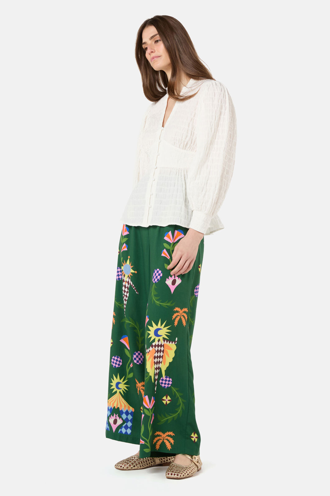 Gorman - Clover Blouse - white