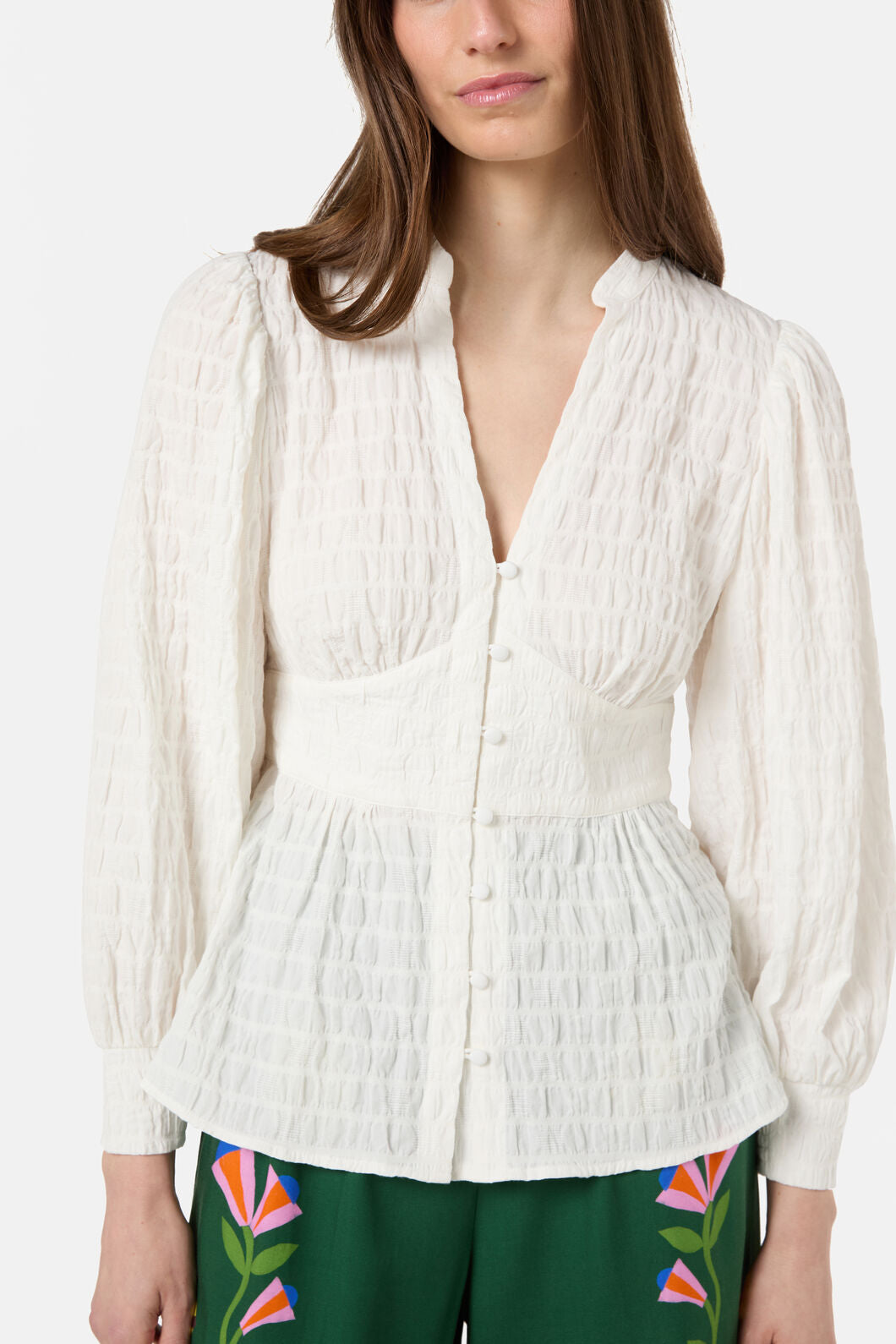 Gorman - Clover Blouse - white
