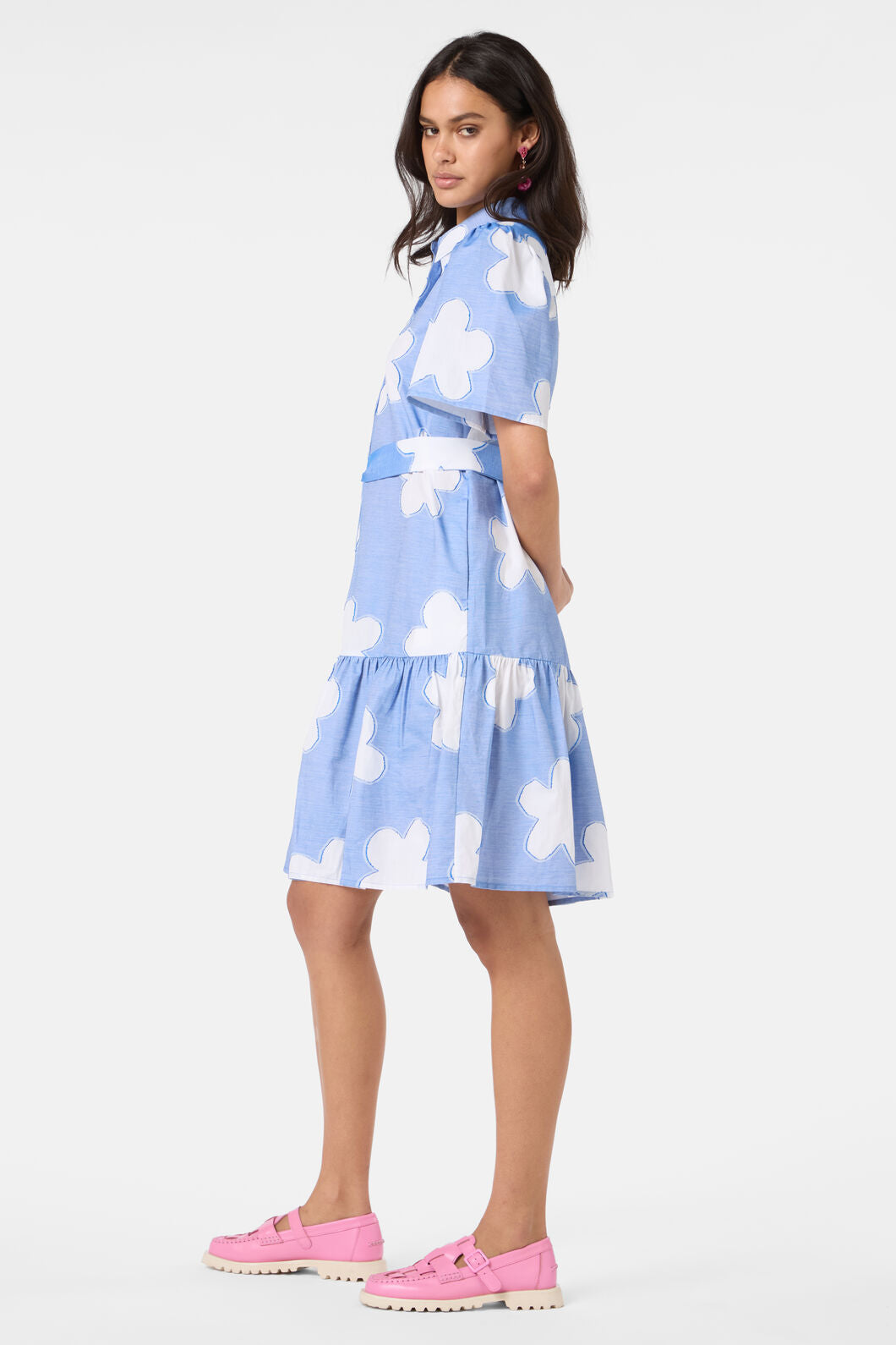 Gorman - Cut Daisies Dress - blue