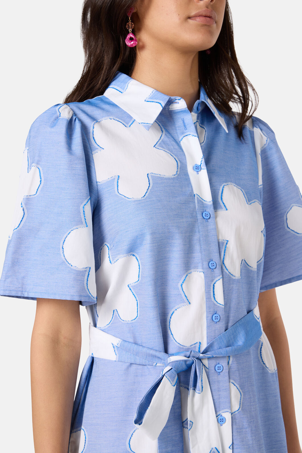 Gorman - Cut Daisies Dress - blue