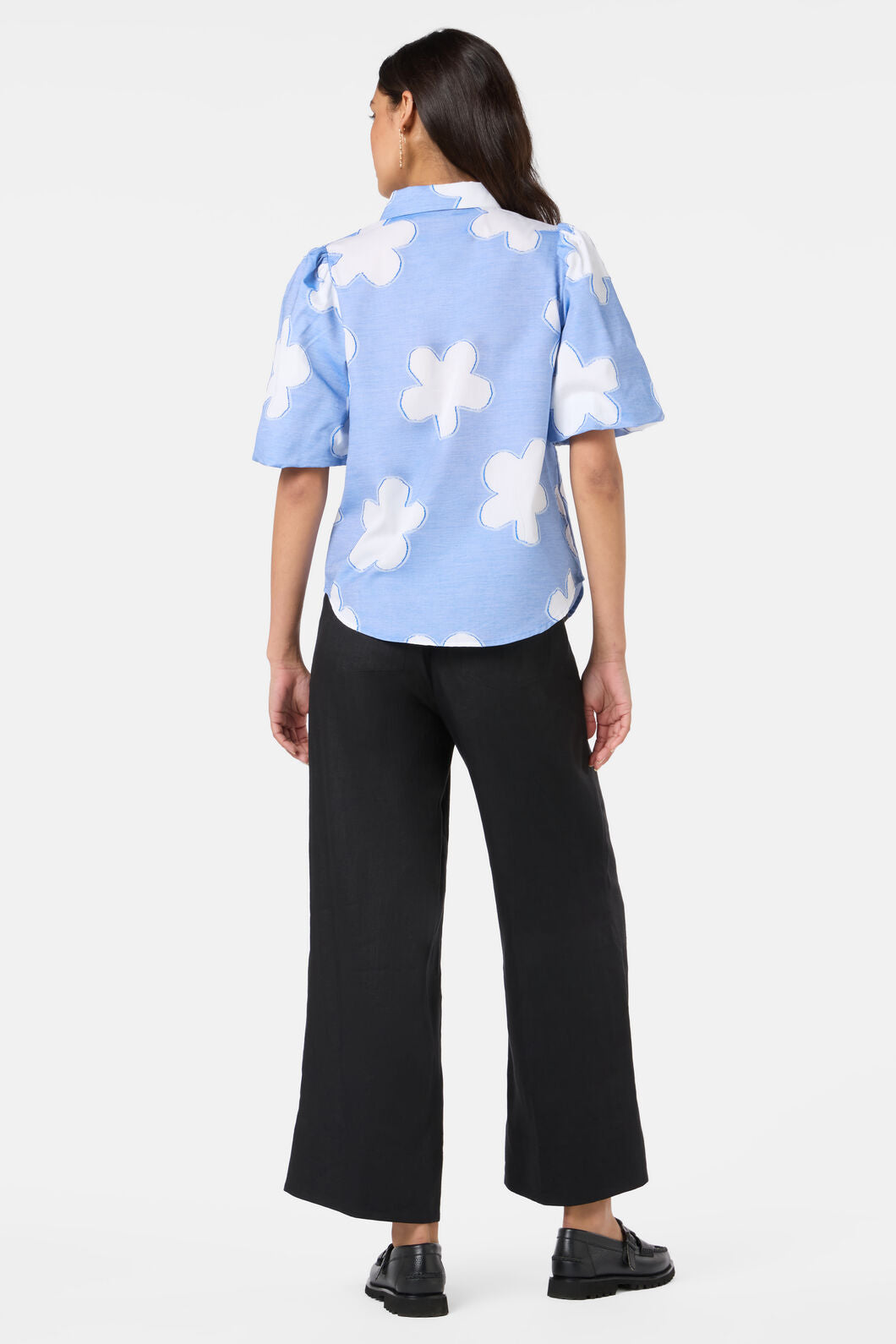 Gorman - Cut Daisies Shirt - blue