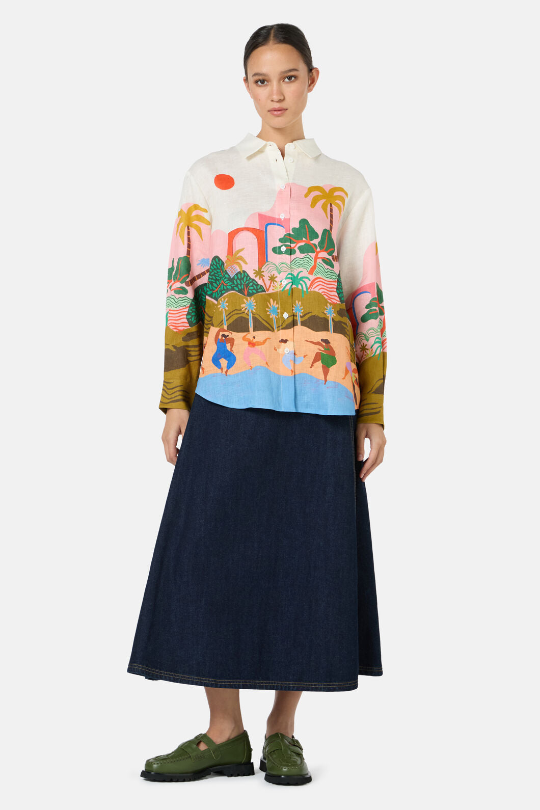 Gorman - Hidden Paradise Shirt - print