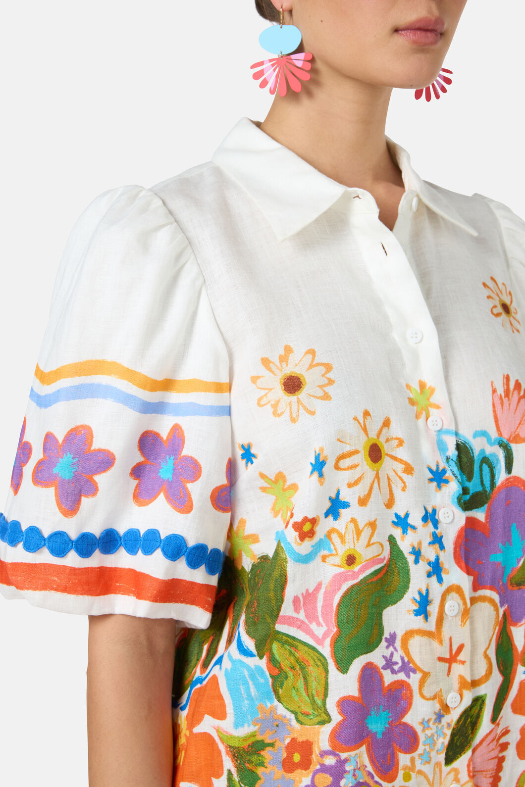 Gorman - Midnight Garden Shirt Dress - print