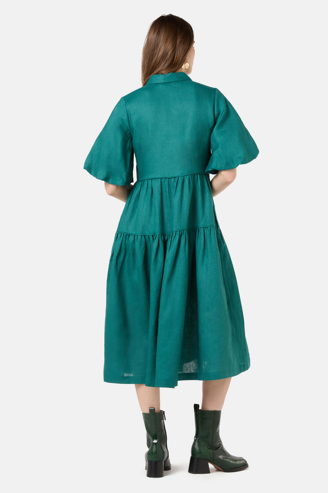 Gorman - Flora Aurora Smock Dress - green