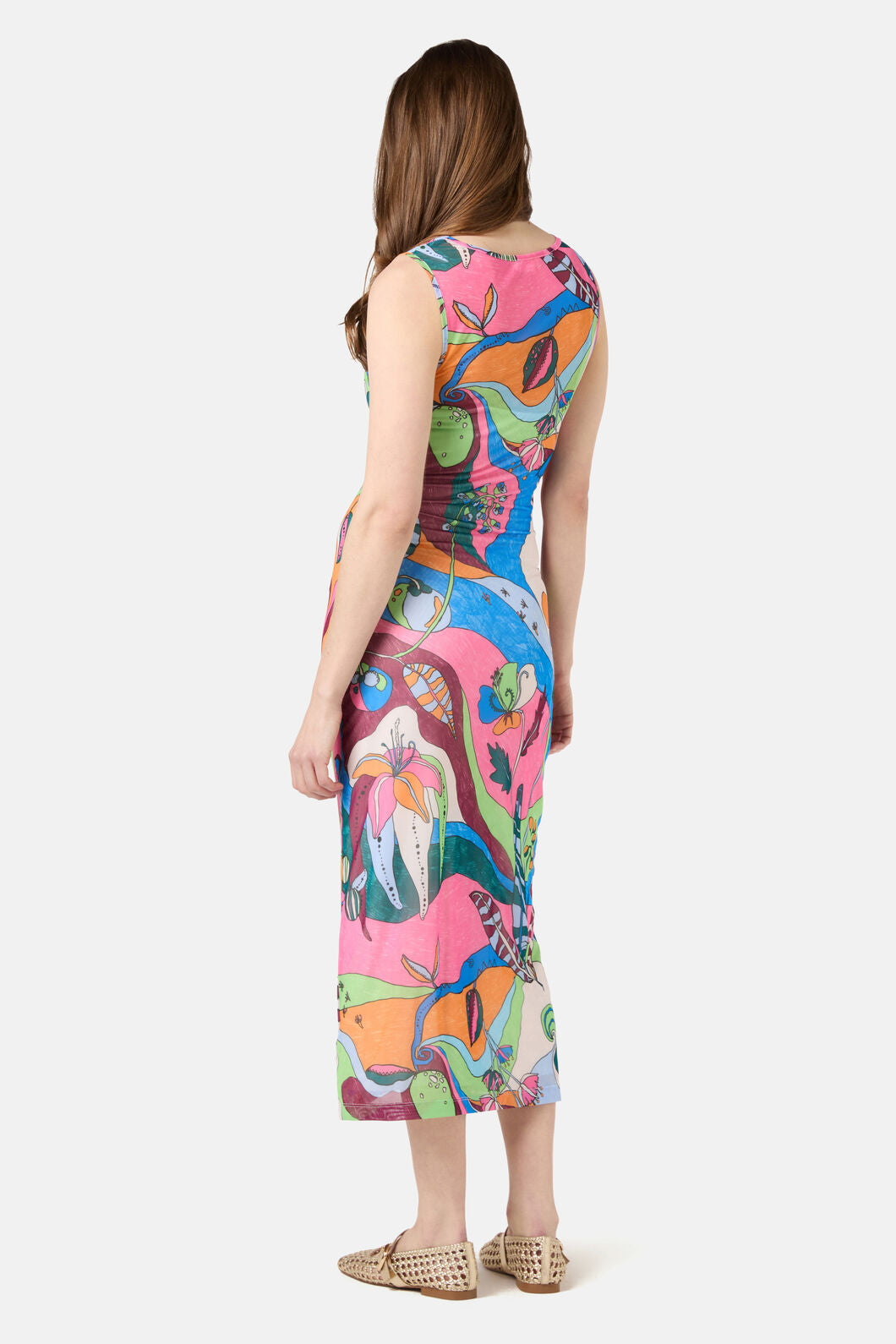 Gorman - Flora Aurora Mesh Dress - print