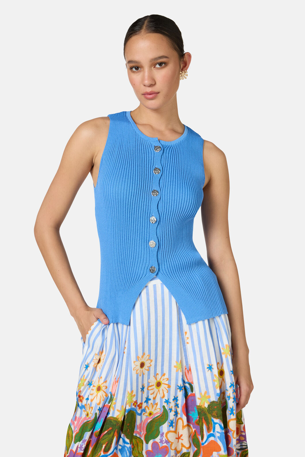 Gorman - Candice Vest - blue