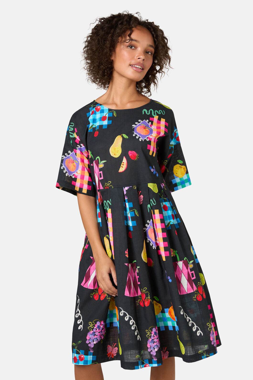 Gorman - Fruit Party Print Sadie Dress - print