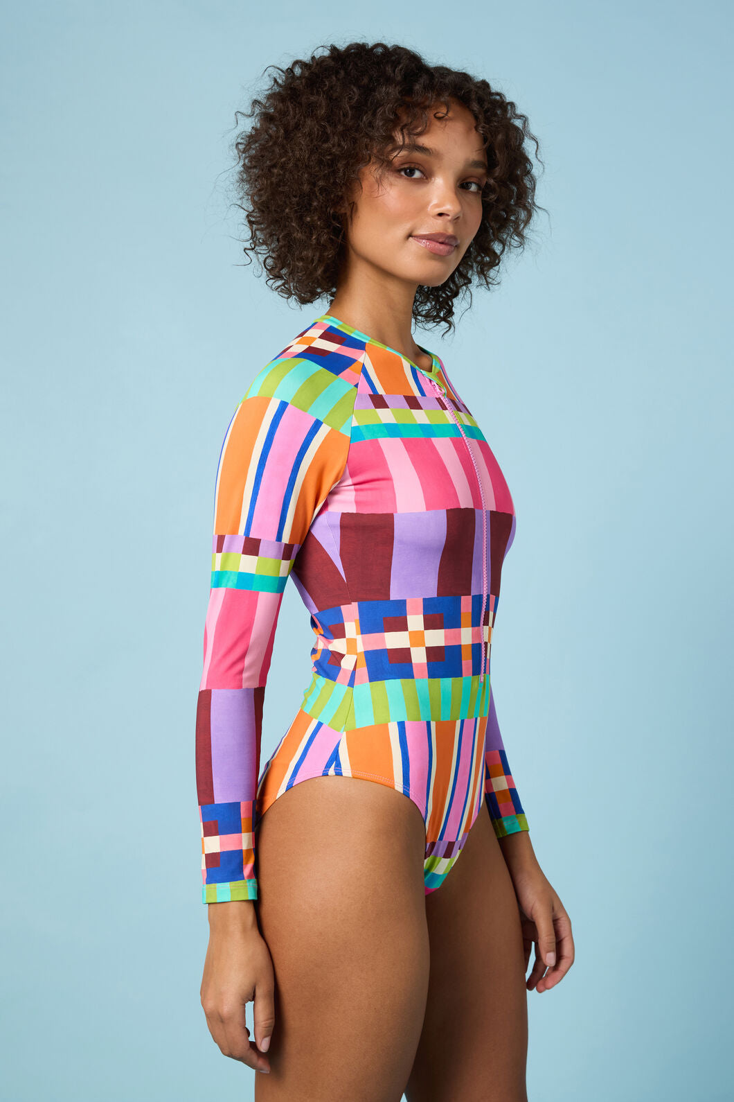 Gorman - Holiday Stripe Surfsuit - print