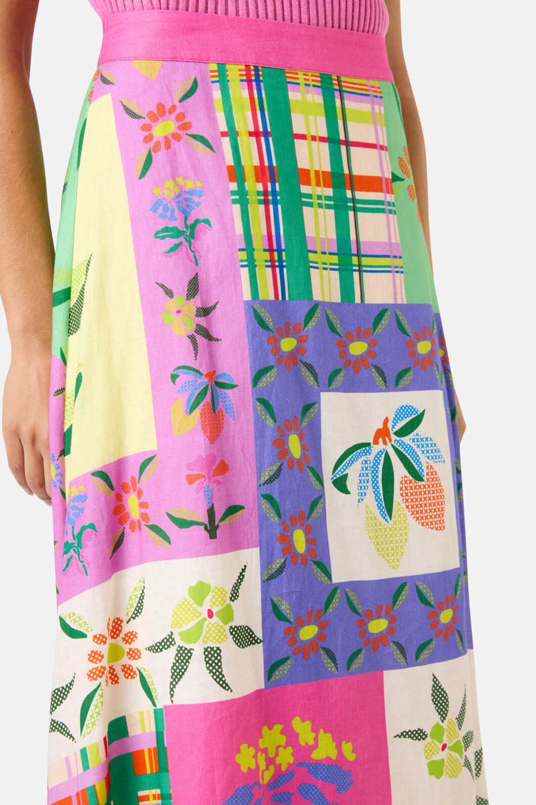 Gorman - Stencil Garden Print Skirt - print