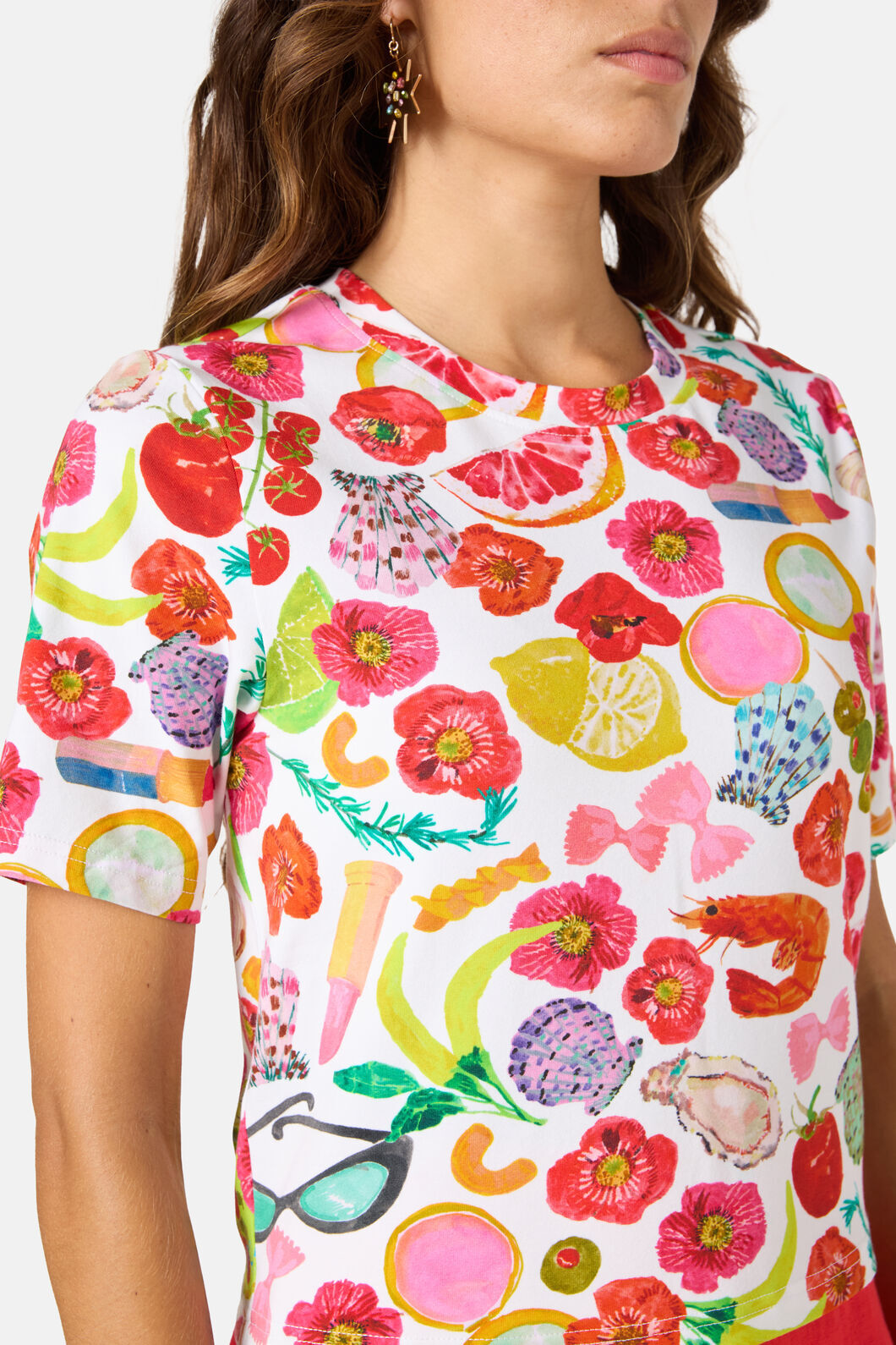 Gorman - Antipasto Print Crop Tee - print