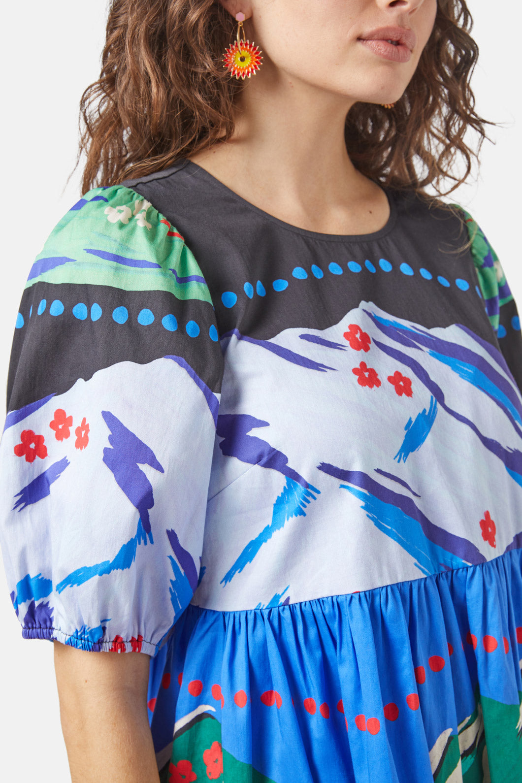 Gorman - Ranges Smock Dress - print
