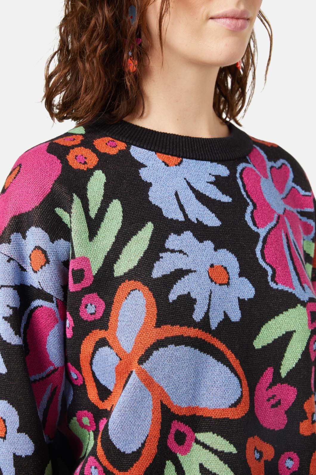 Gorman - Brushed Bouquet Jumper - multi