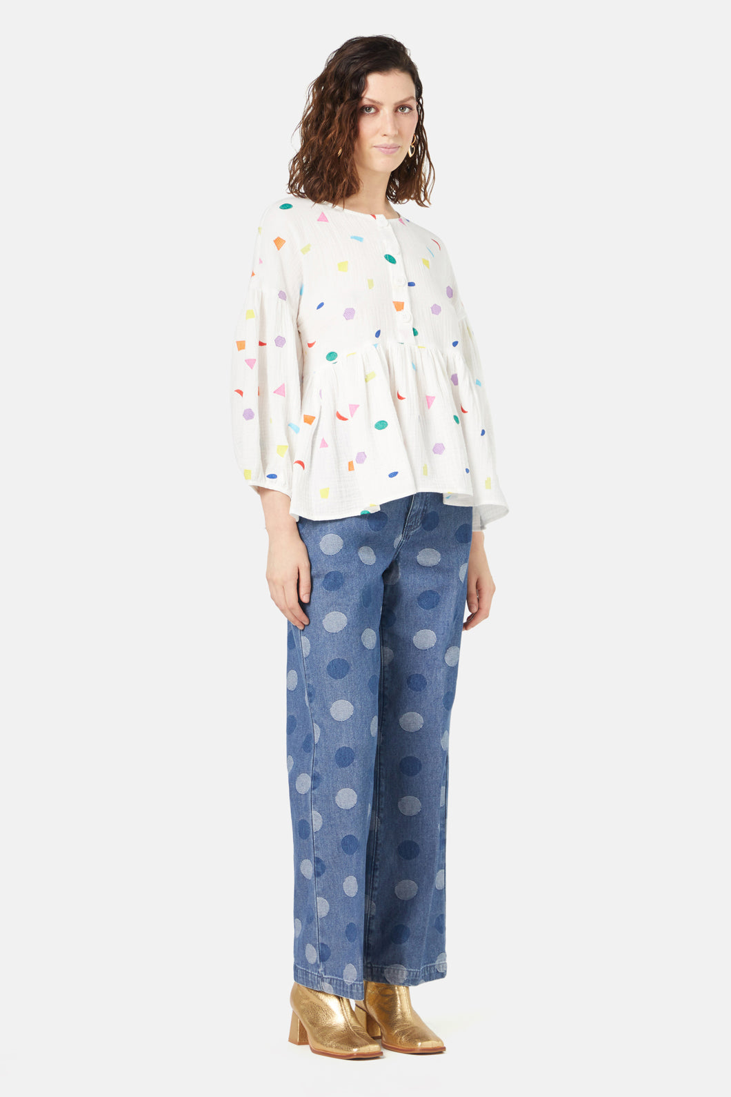 Gorman - Pinata Top - white