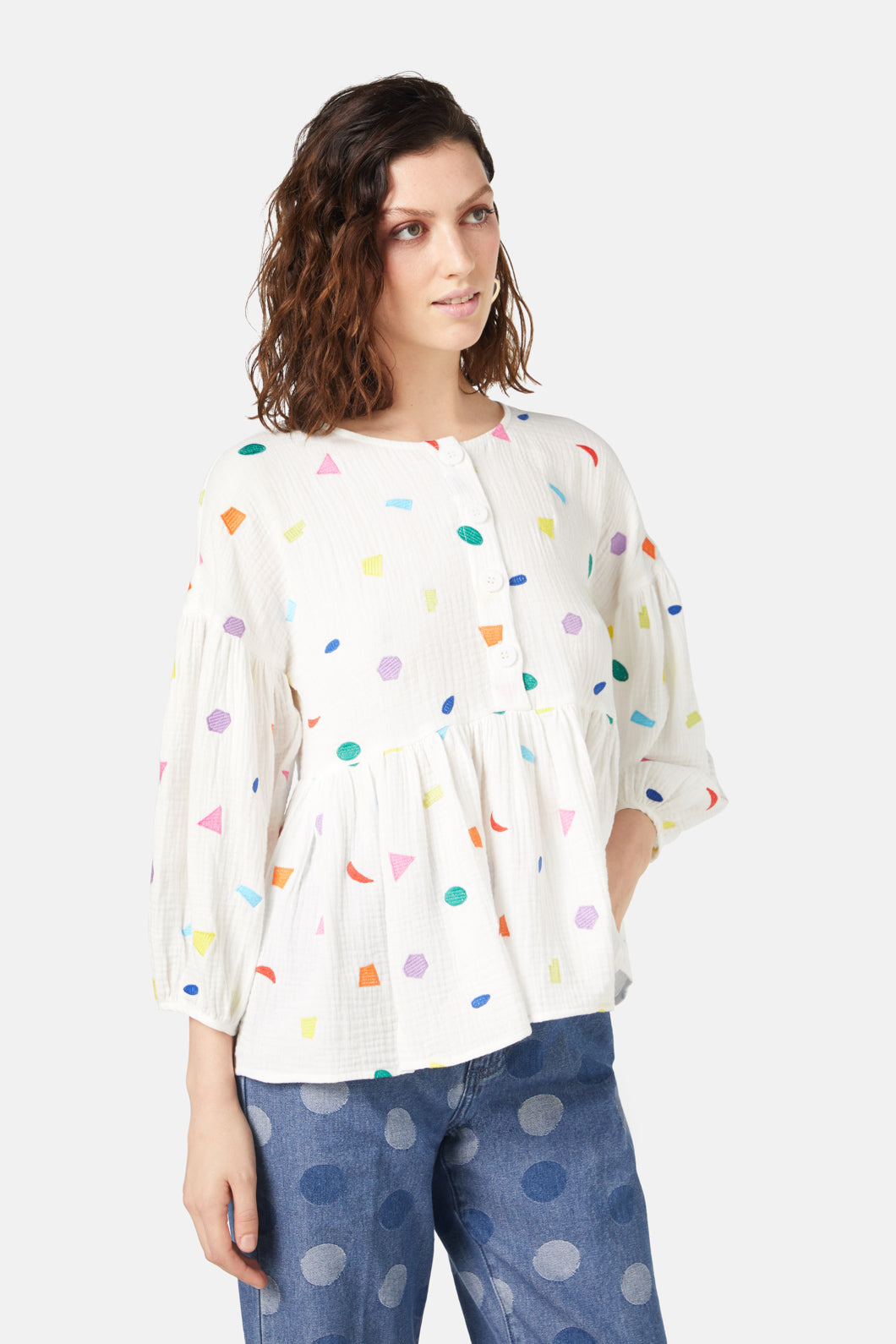 Gorman - Pinata Top - white