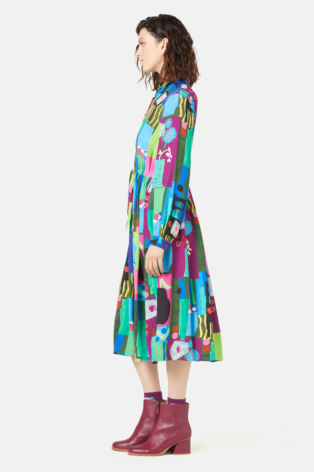 Gorman - Collage Notes Dress - print