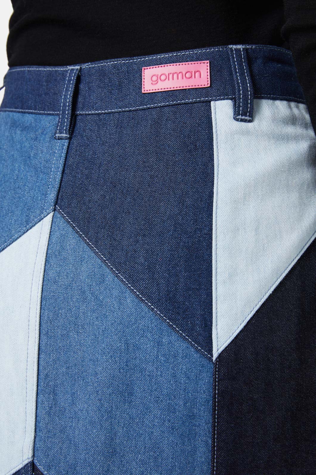 Gorman - Dallas Spliced Denim Skirt - denim