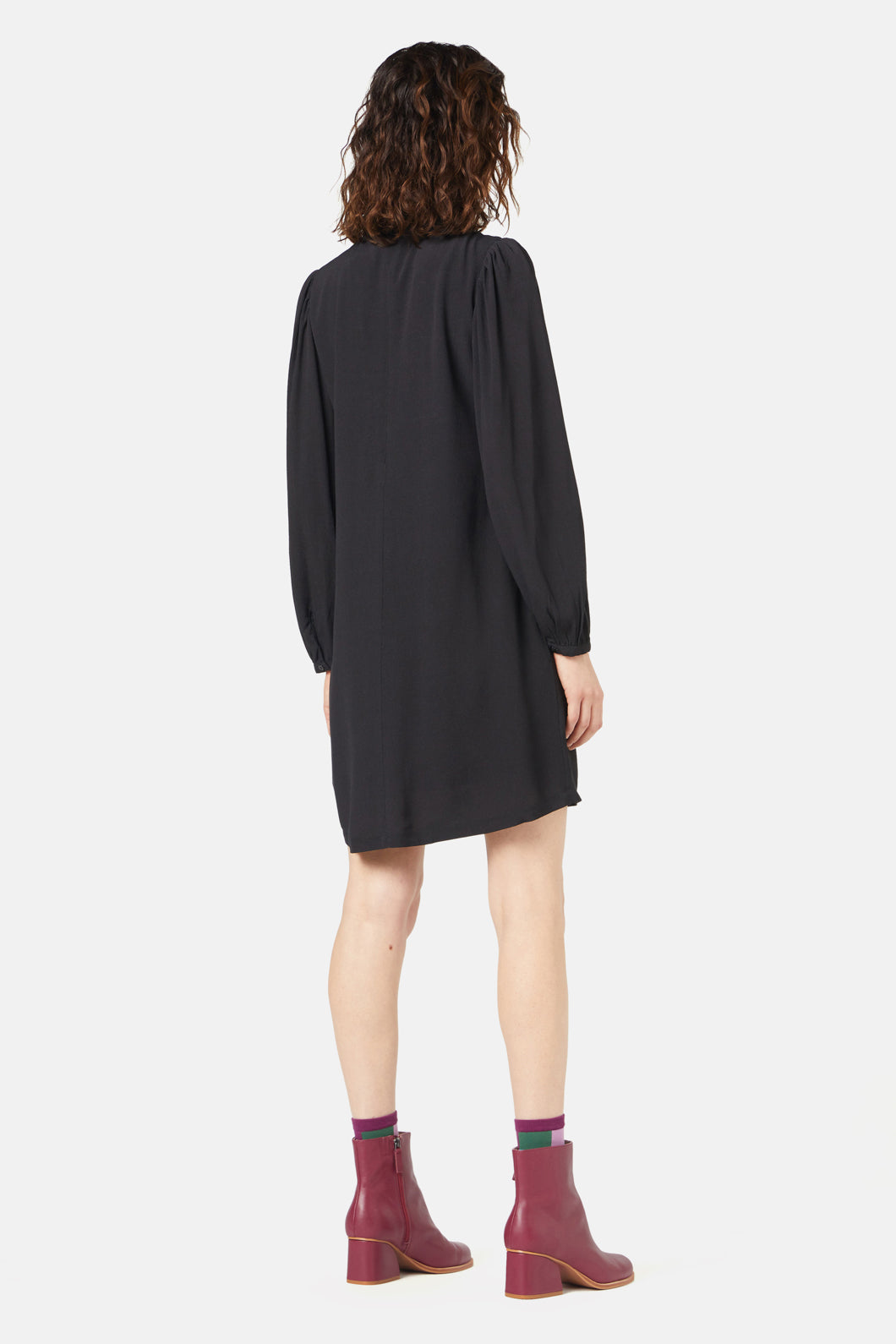 Gorman - Collage Notes Placement Dress - print