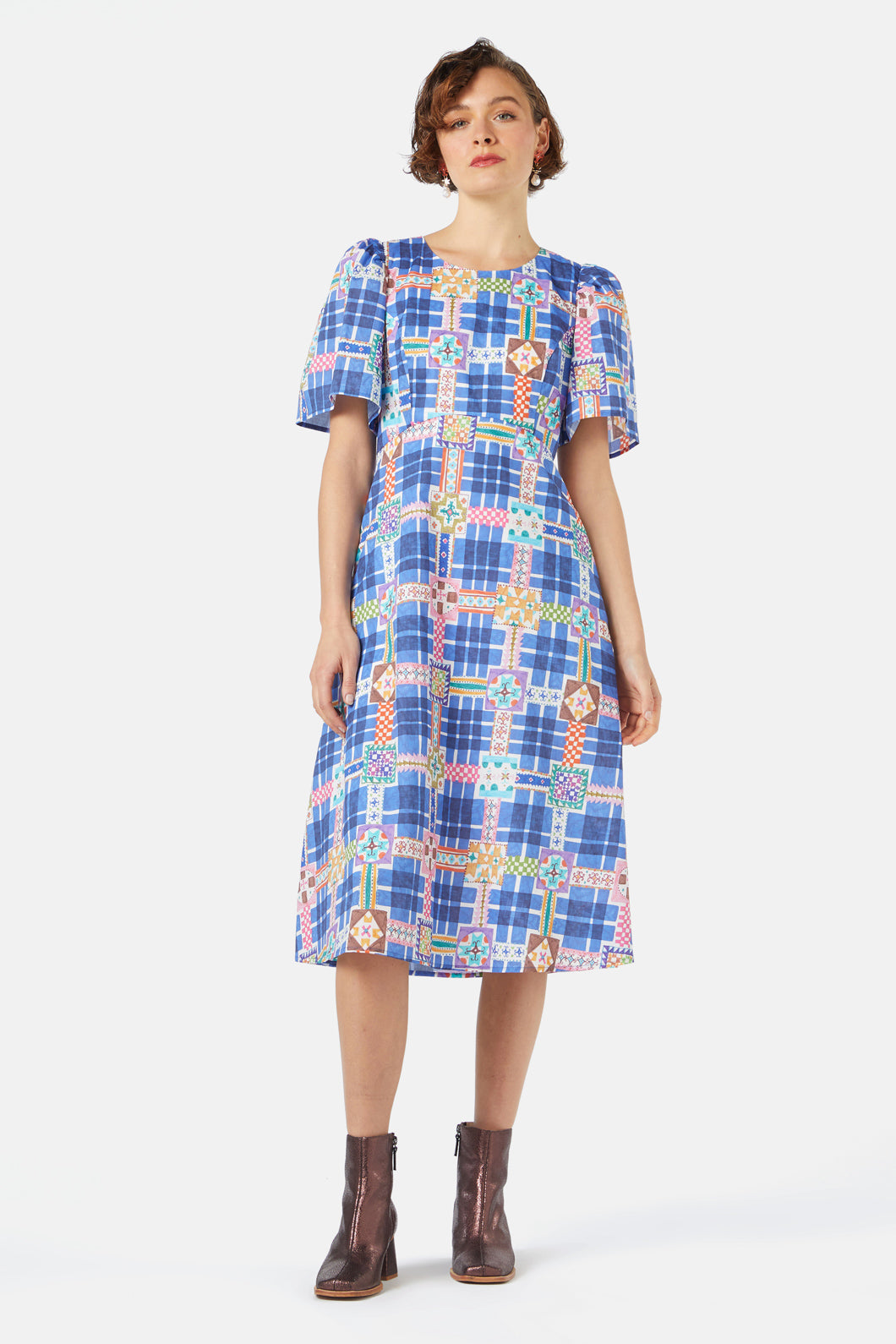 Gorman - Stained Glass Long Dress - print