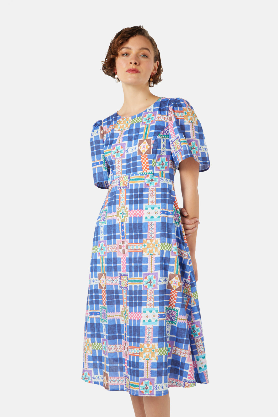 Gorman - Stained Glass Long Dress - print