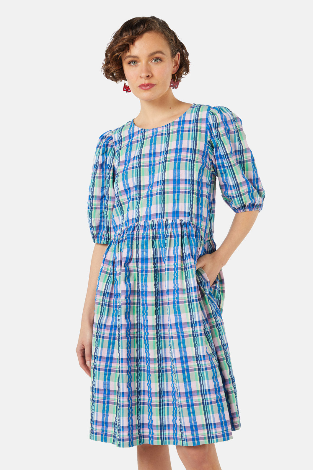 Gorman - Rita Check Smock Dress - check
