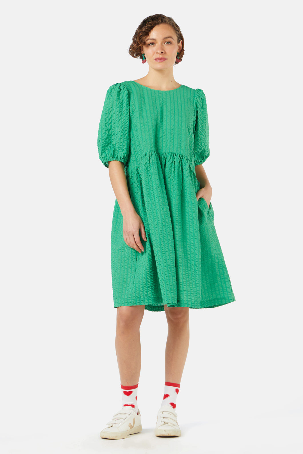 Gorman - Jade Smock Dress - green