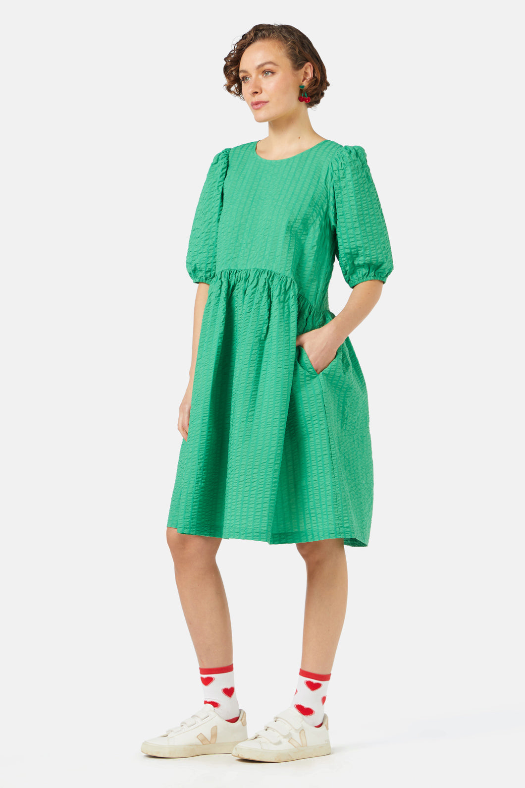 Gorman - Jade Smock Dress - green