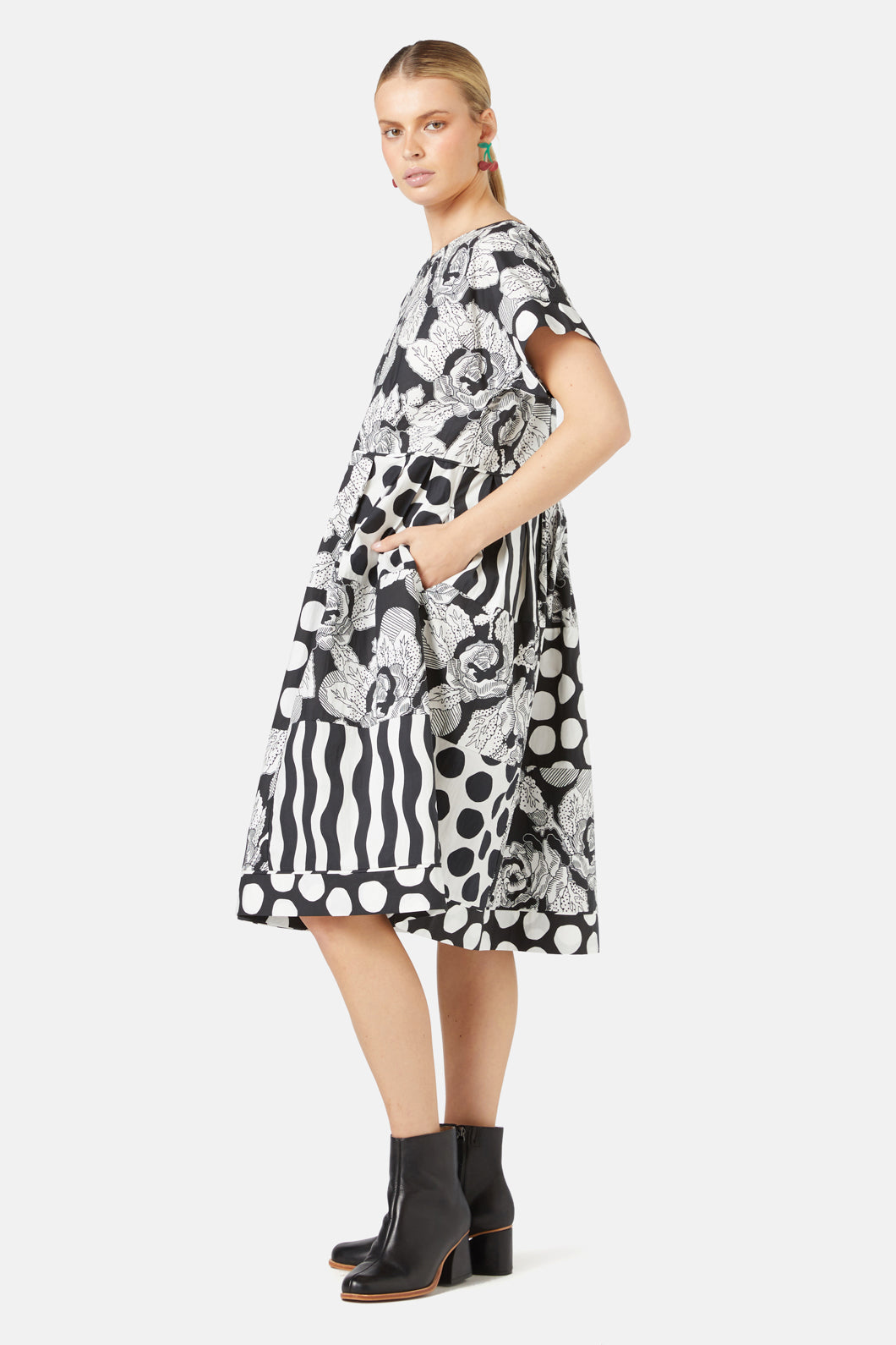 Gorman - Seeing Spots Patchwork Dress - print