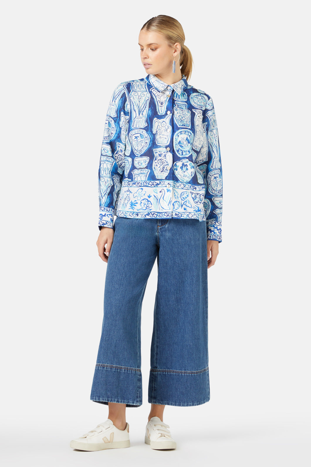 Gorman - Porcelain Paradise Shirt - print