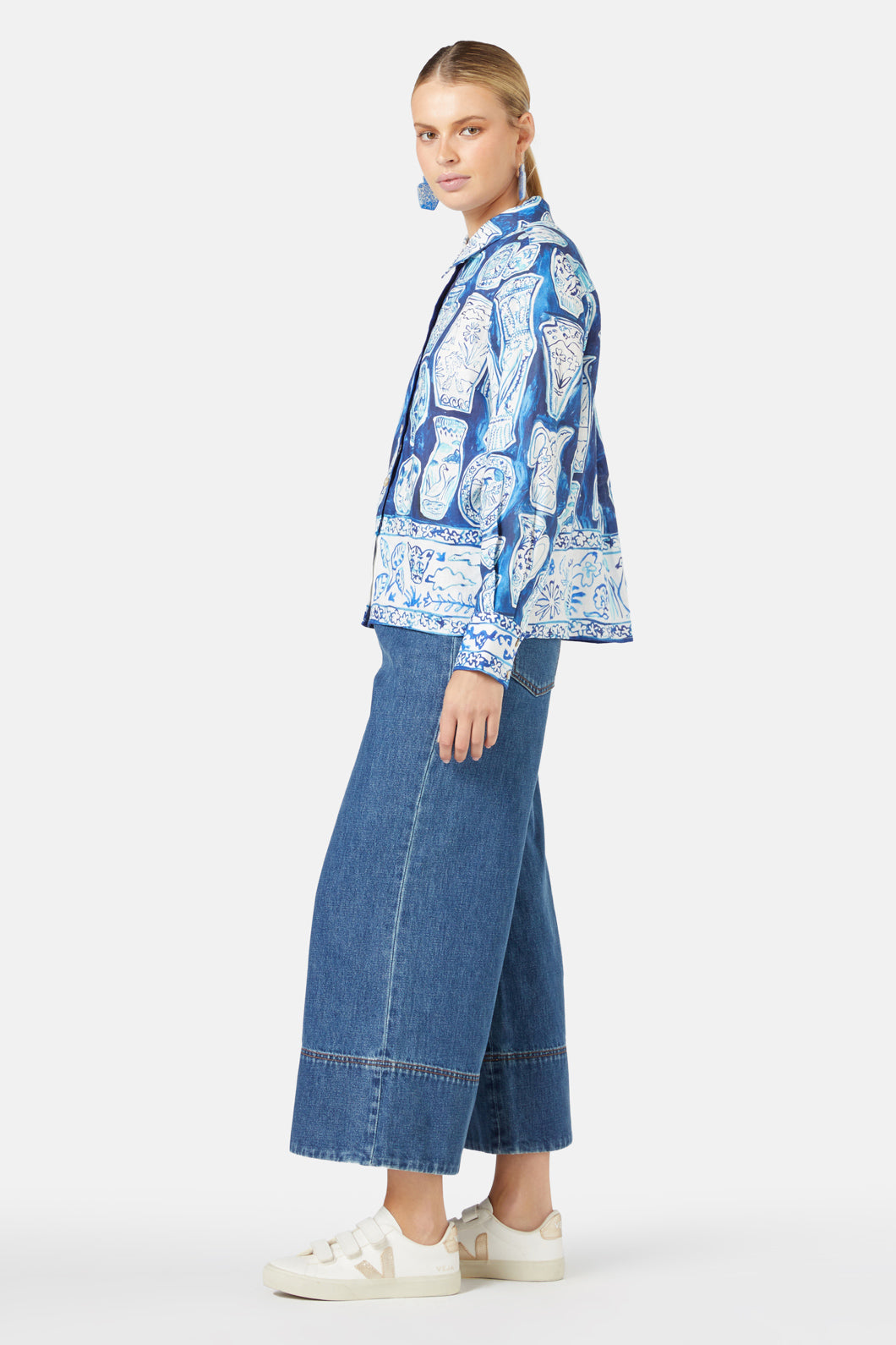 Gorman - Porcelain Paradise Shirt - print
