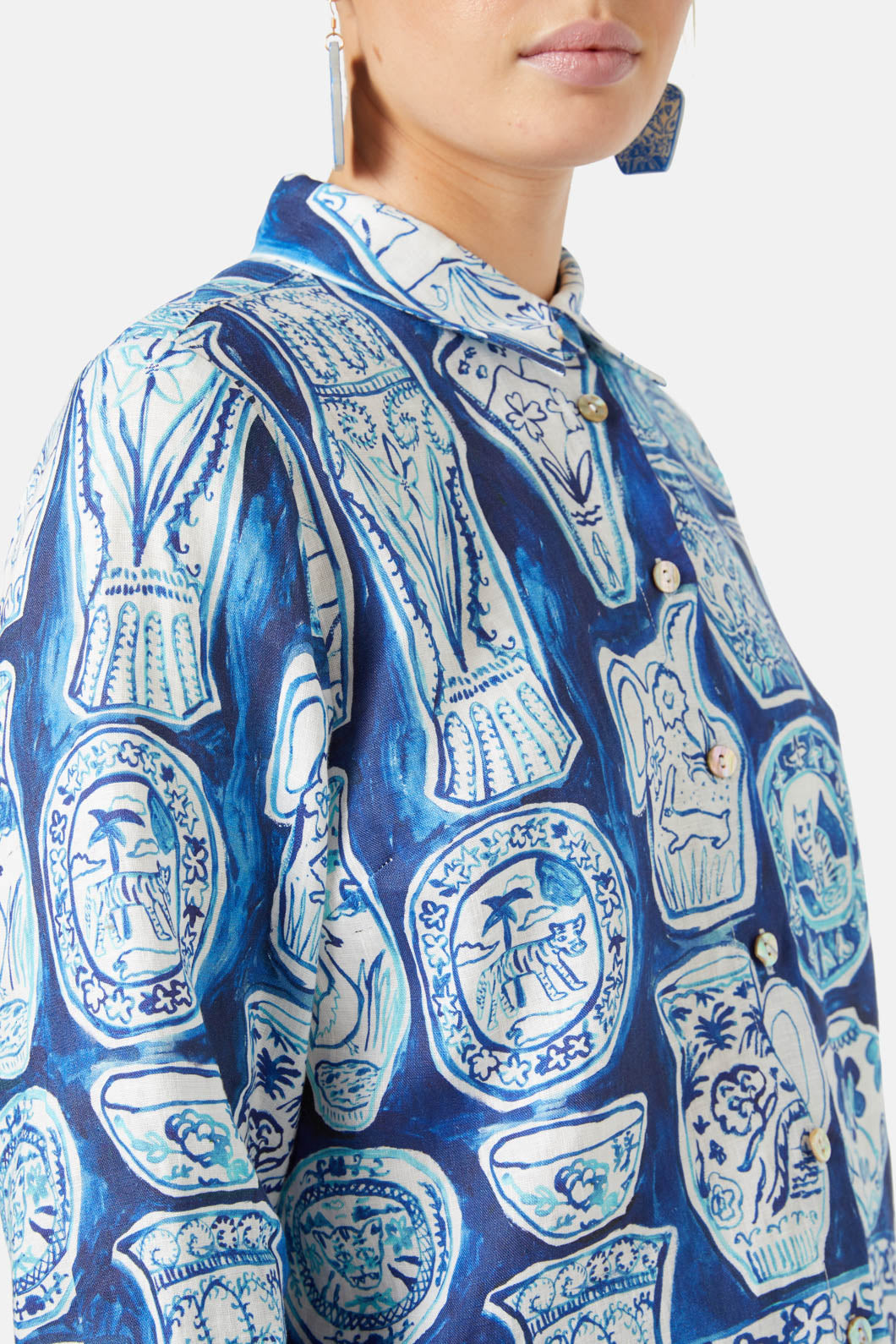 Gorman - Porcelain Paradise Shirt - print