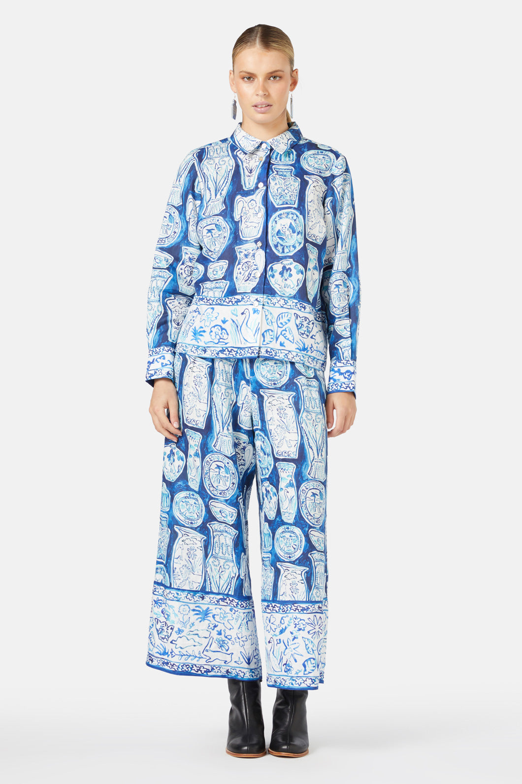 Gorman - Porcelain Paradise Shirt - print