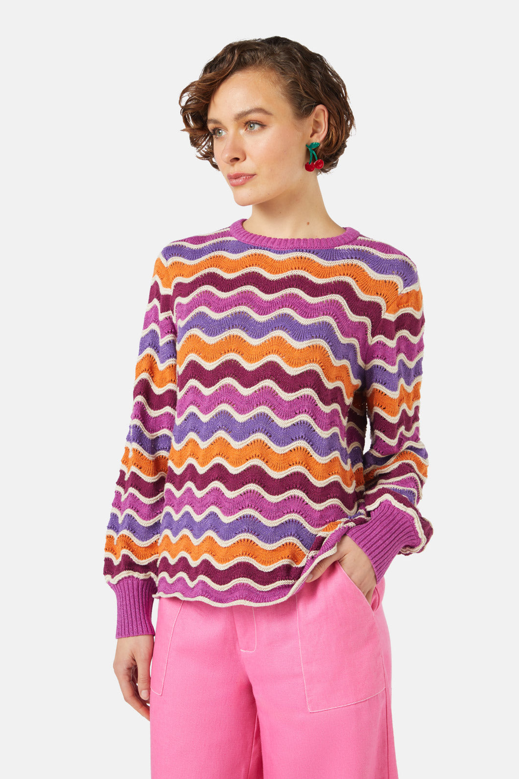Gorman - Sunset Waves Knit Top - multi