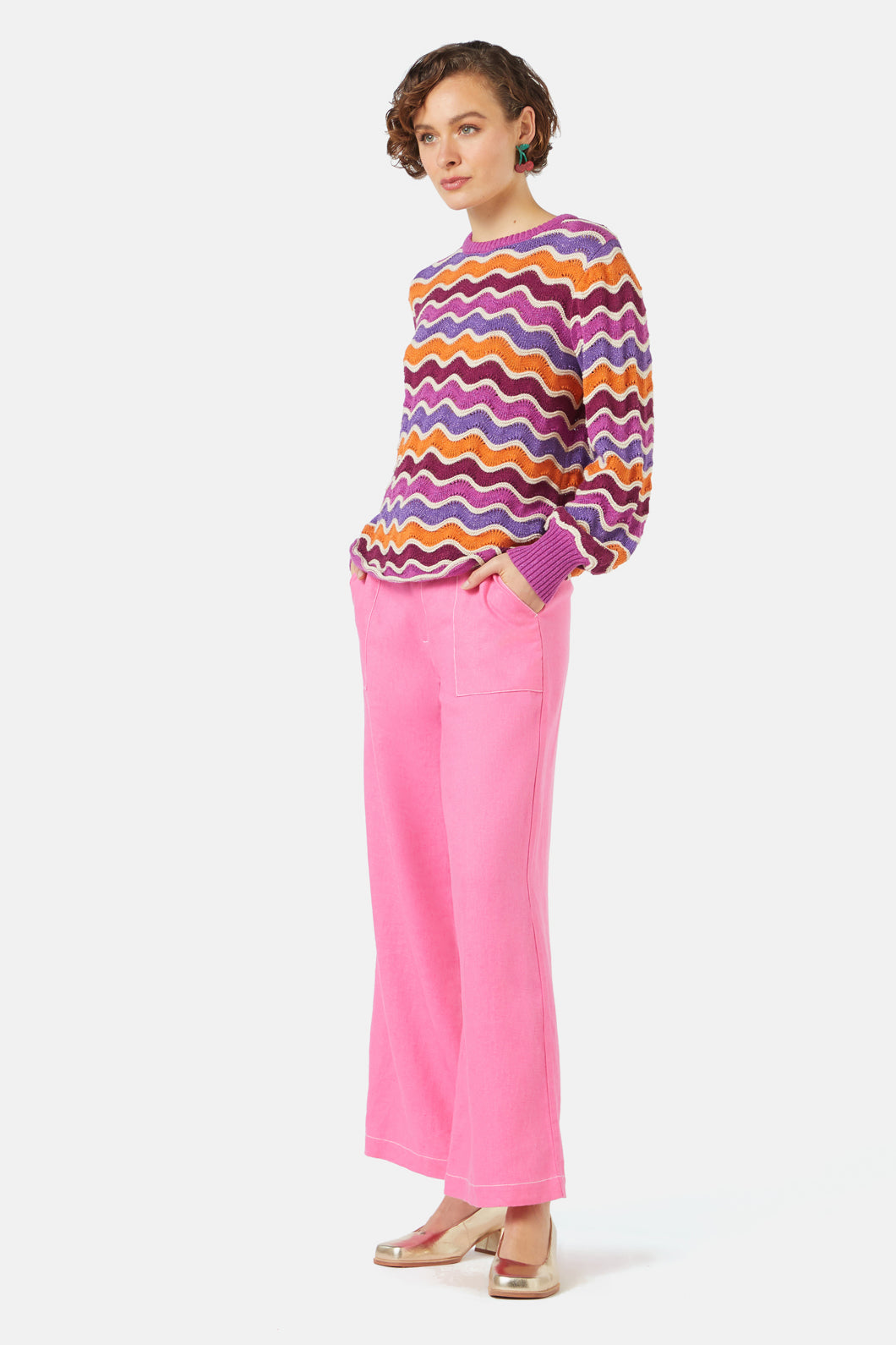 Gorman - Sunset Waves Knit Top - multi
