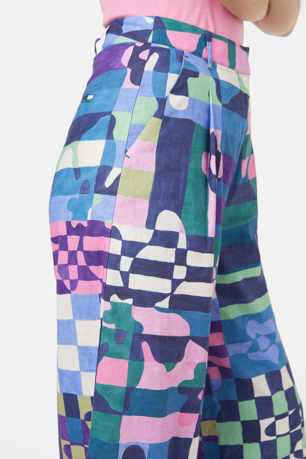 Gorman - Tropic Check Skort - print