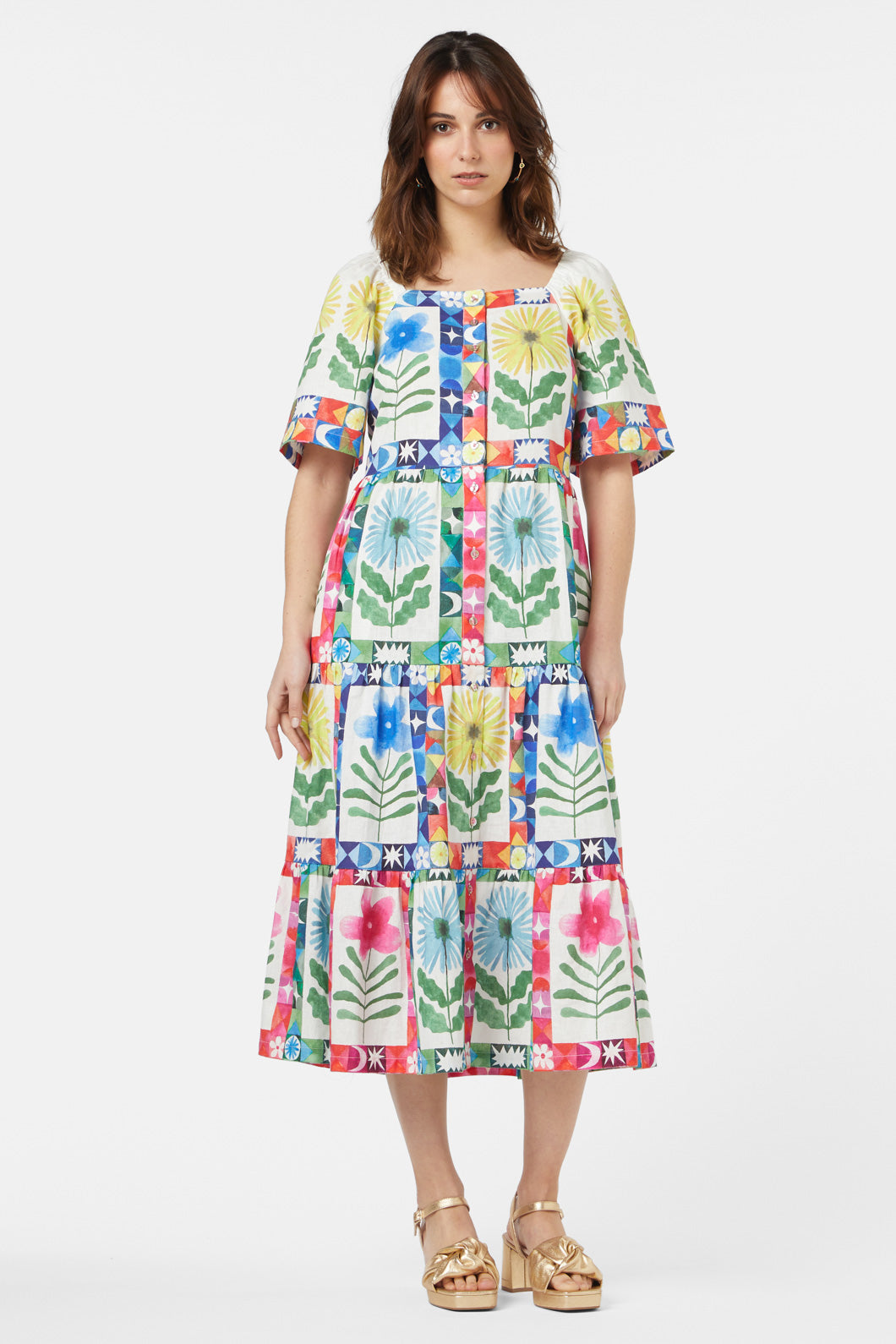 Gorman - Friends Of The Sun Long Dress - print