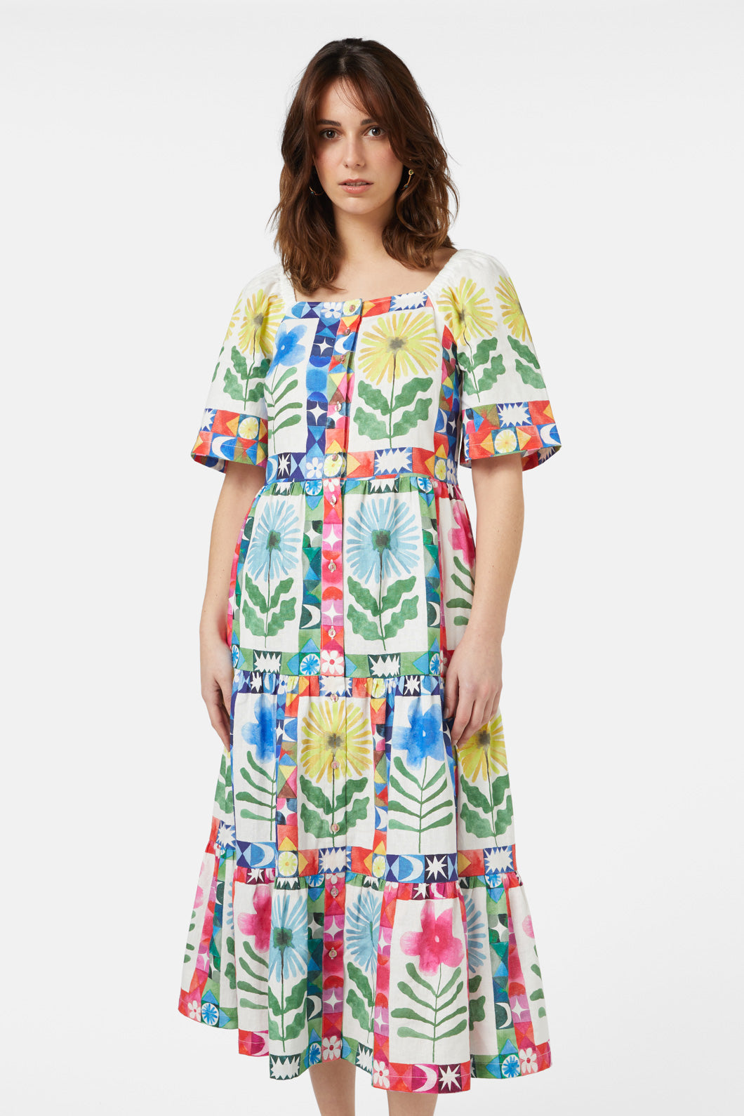Gorman - Friends Of The Sun Long Dress - print