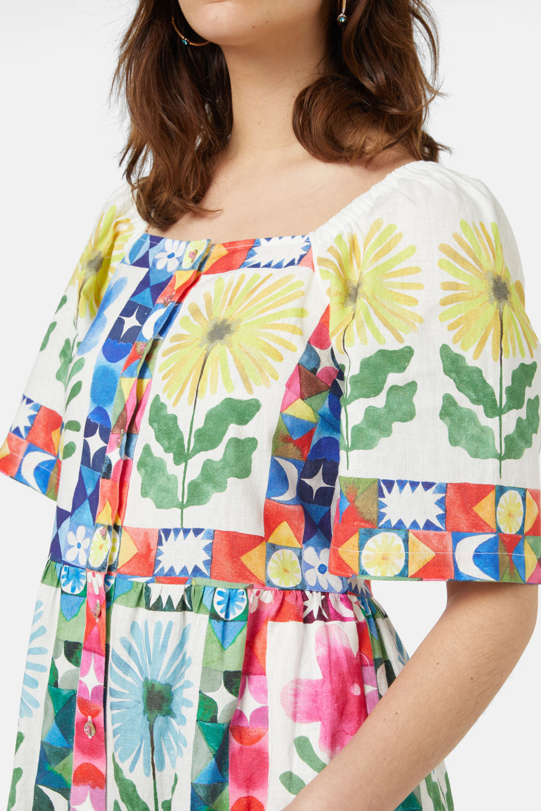 Gorman - Friends Of The Sun Long Dress - print