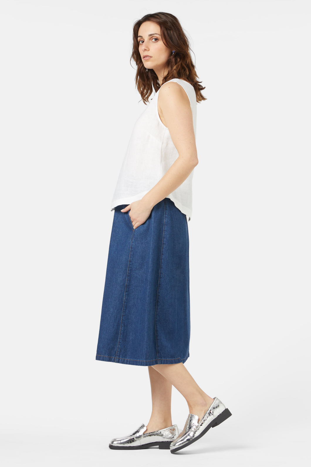 Gorman - Mariana Tank - white