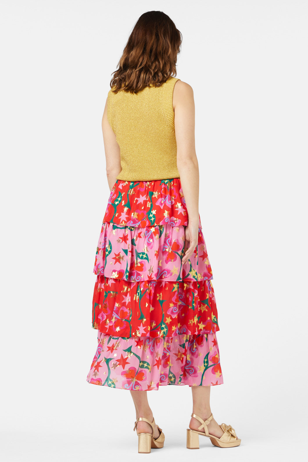 Gorman - Peruvian Lily Skirt - print
