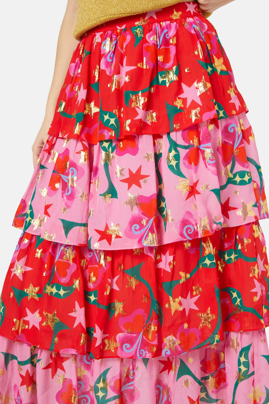 Gorman - Peruvian Lily Skirt - print