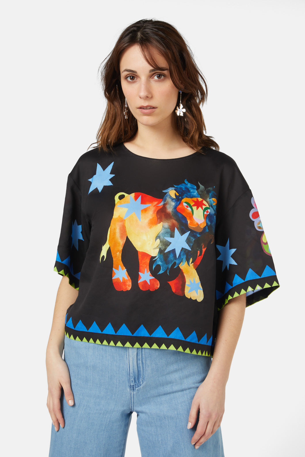 Gorman - Mystic Creatures Top - print