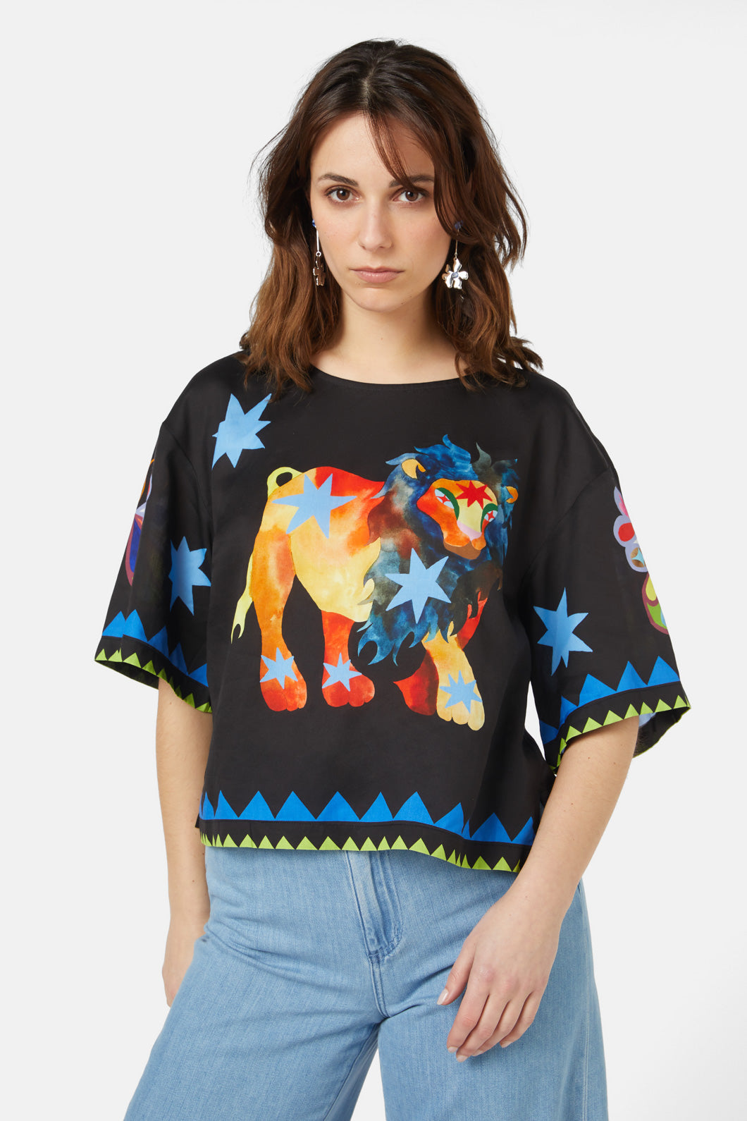 Gorman - Mystic Creatures Top - print